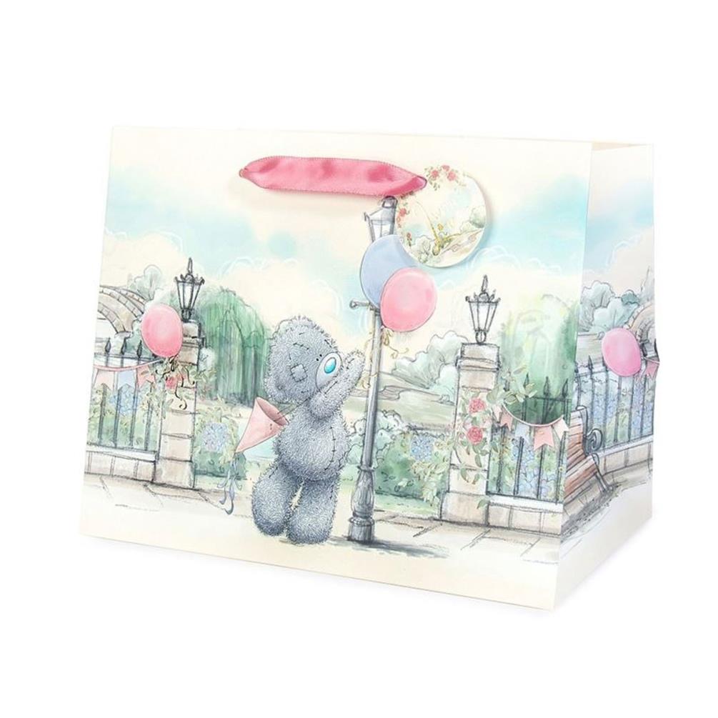 Balloons With Love Me to You Bear Medium Gift Bag Extra Image 1